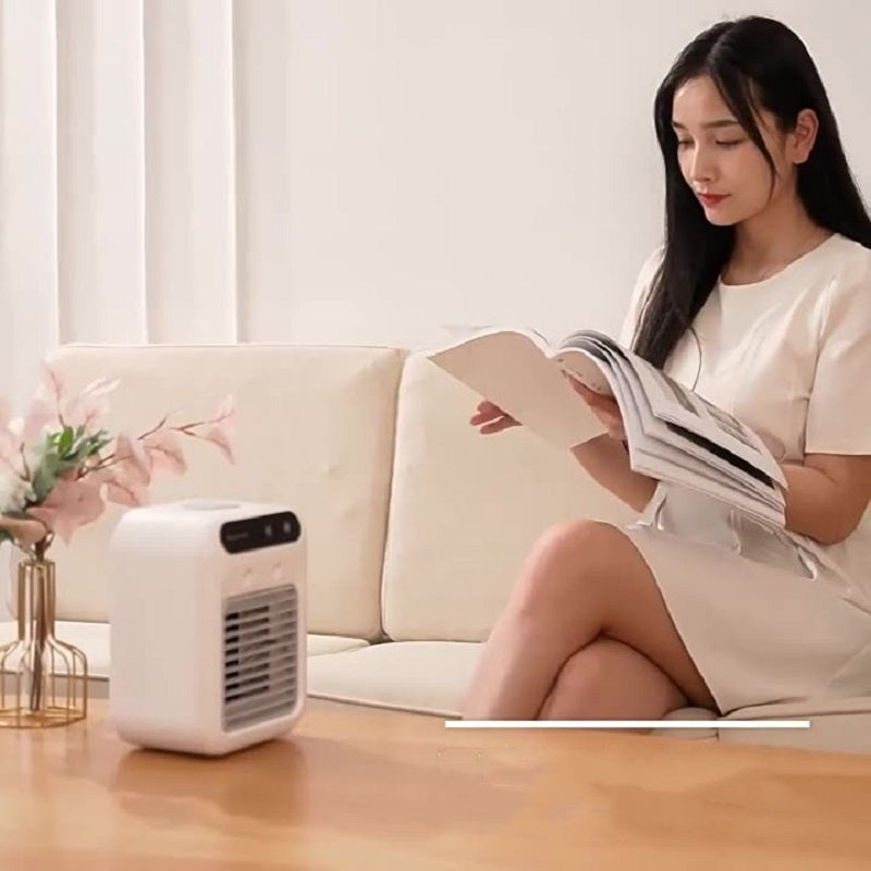 Portable Air Conditioner & Air Cooler Fan – Water Cooling Air Conditioning for Room, Office & Car