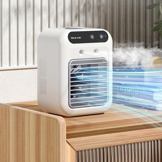 Portable Air Conditioner & Air Cooler Fan – Water Cooling Air Conditioning for Room, Office & Car